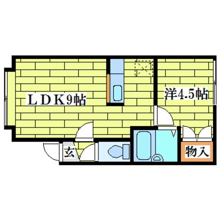 セントガーデンの物件間取画像